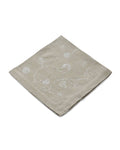 Botanical Leaf Printed Dinner Napkin Set of 4 Q7265
