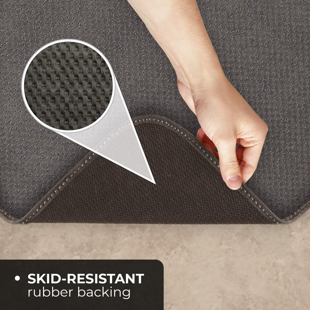 Gray Skid-Resistant Carpet Runner 16 Feet X 36 Inches A882073