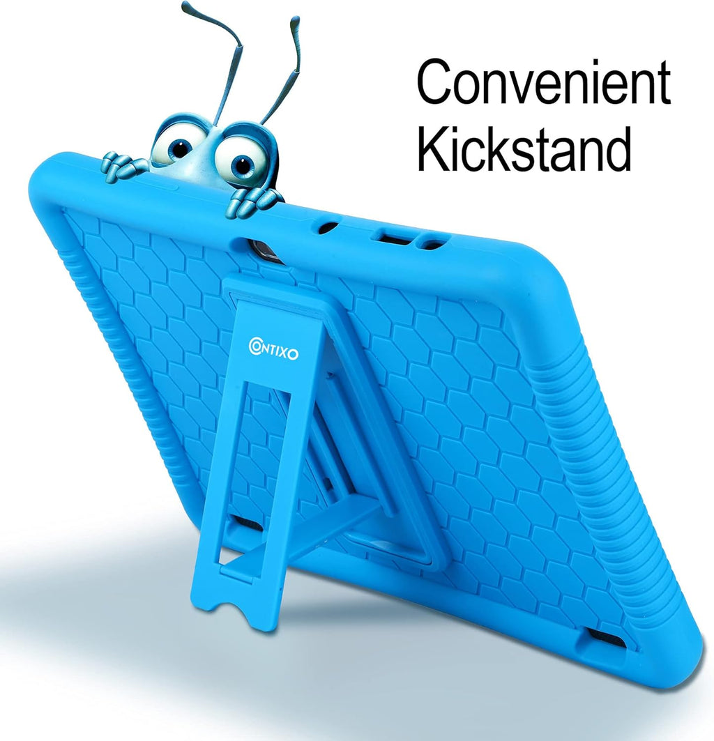 10-inch HD Kids Tablet with Camera, Parental Control, Android 10, 32GB, WiFi, Blue K8336