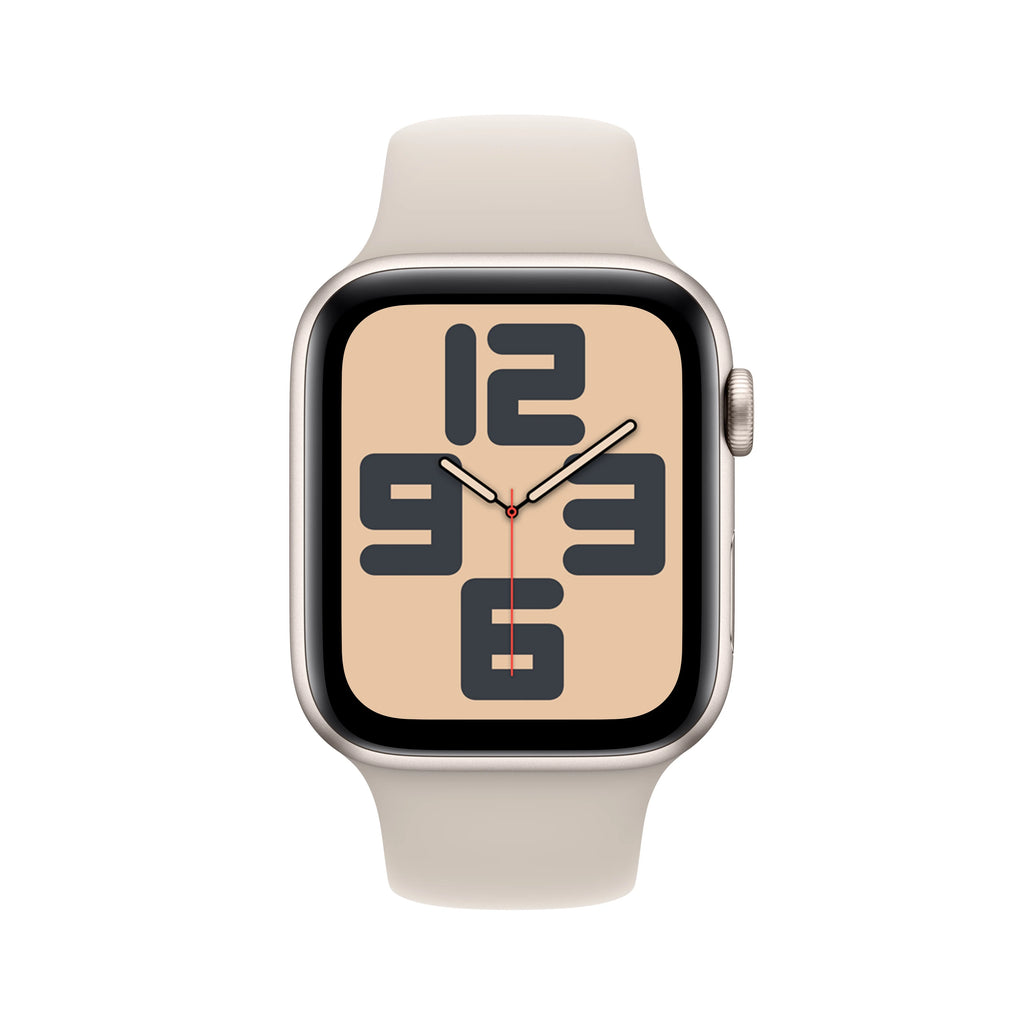Starlight Aluminum Case Apple Watch SE GPS 44mm with Starlight Sport Band D394390