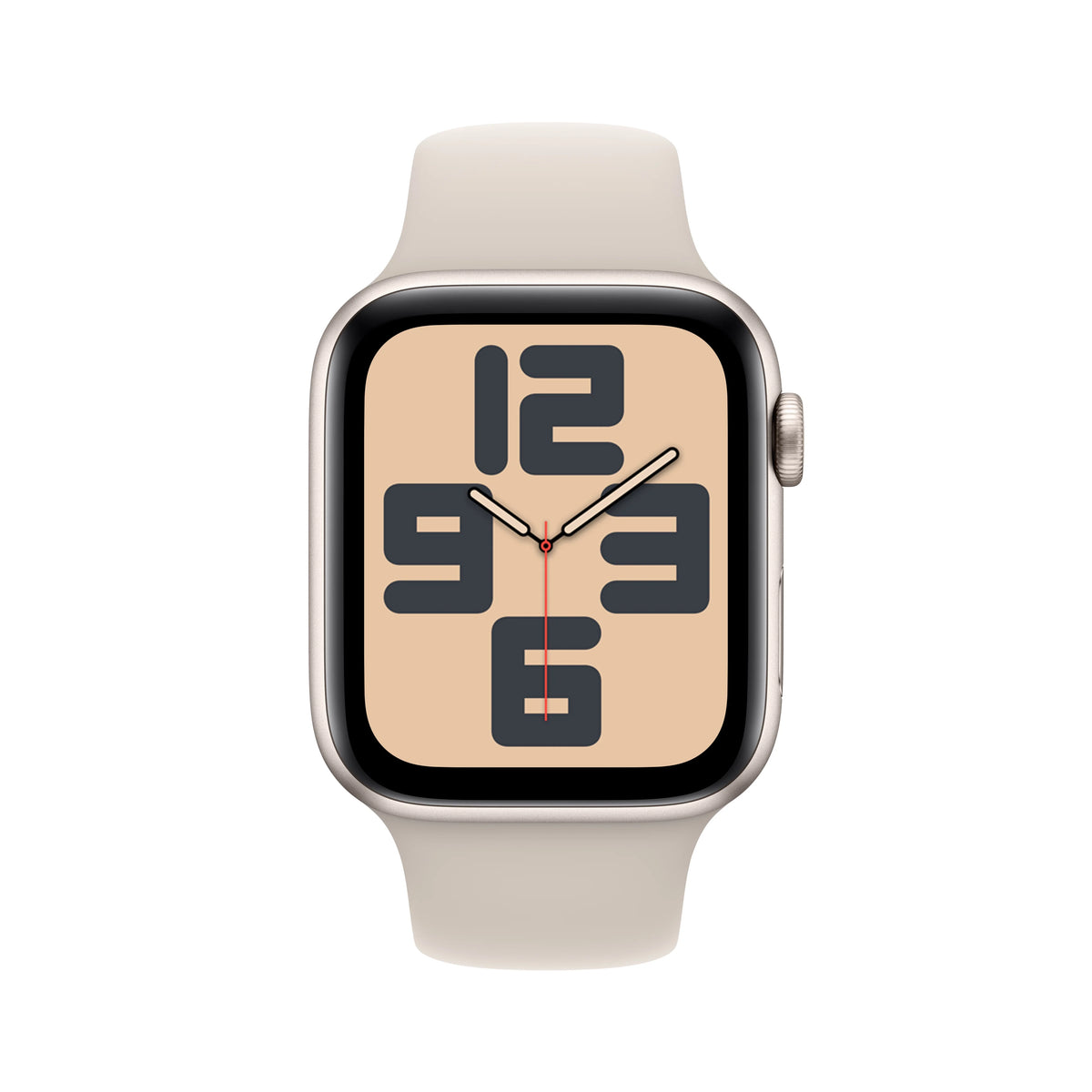 Starlight Aluminum Case Apple Watch SE GPS 44mm with Starlight Sport Band D394390