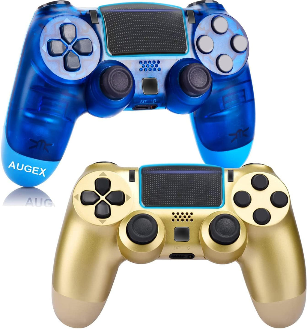 2 Pack Wireless Game Controller for PS4 (Green Yellow) N2399