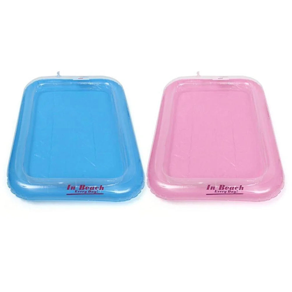 Pink Inflatable Sand Toy Tray R72585