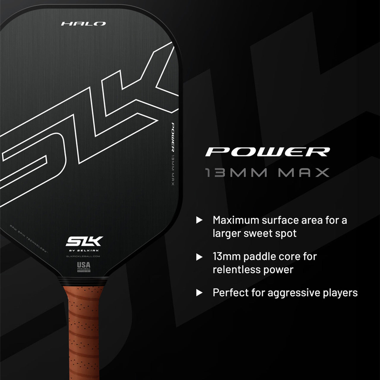 Black Pickleball Paddle M28711