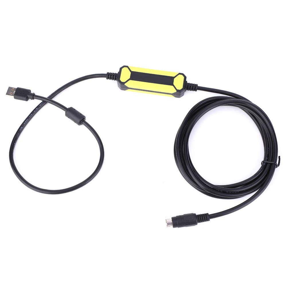 Programming Cable for Mitsubishi FX Series PLC, 2.5 Meters, Pack of 2 G280