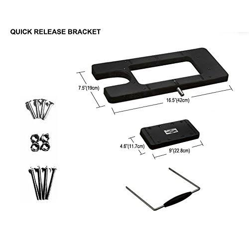 Quick Release Bracket Quick Mounted Plate for Electric Trolling Motors B6668