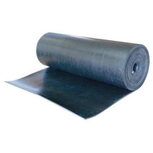 Nitrile Sheets 1/8 x 22 x 3 ft W x 20 ft L Black W4050