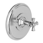 White Pressure Balanced Shower Trim E142