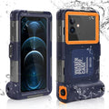 Waterproof Protective Case for Coolpad Cool 12A and Phones Up to 6.9 Inch with Lanyard T4796
