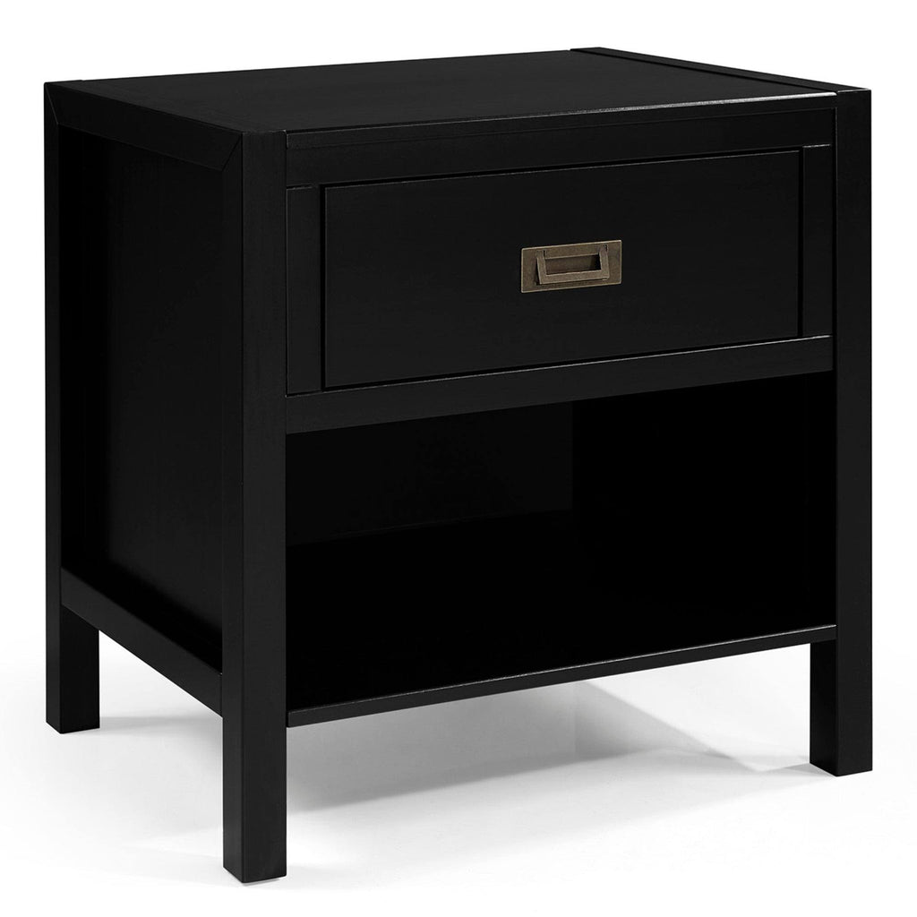Walnut 1-Drawer Nightstand N571330