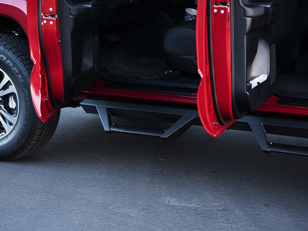 Matte Black Drop Step Bars D264219