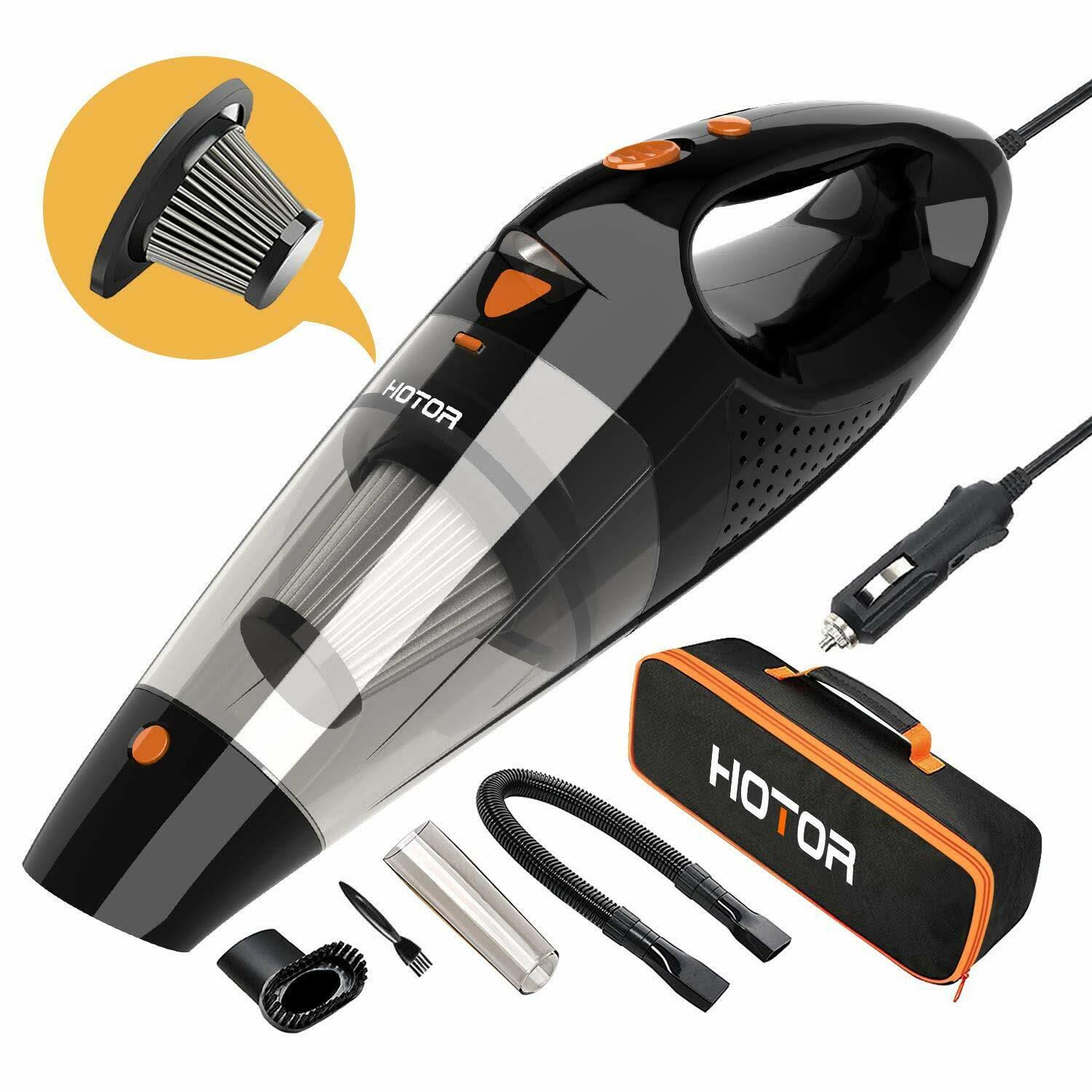 Orange Corded Car Vacuum Cleaner X35766