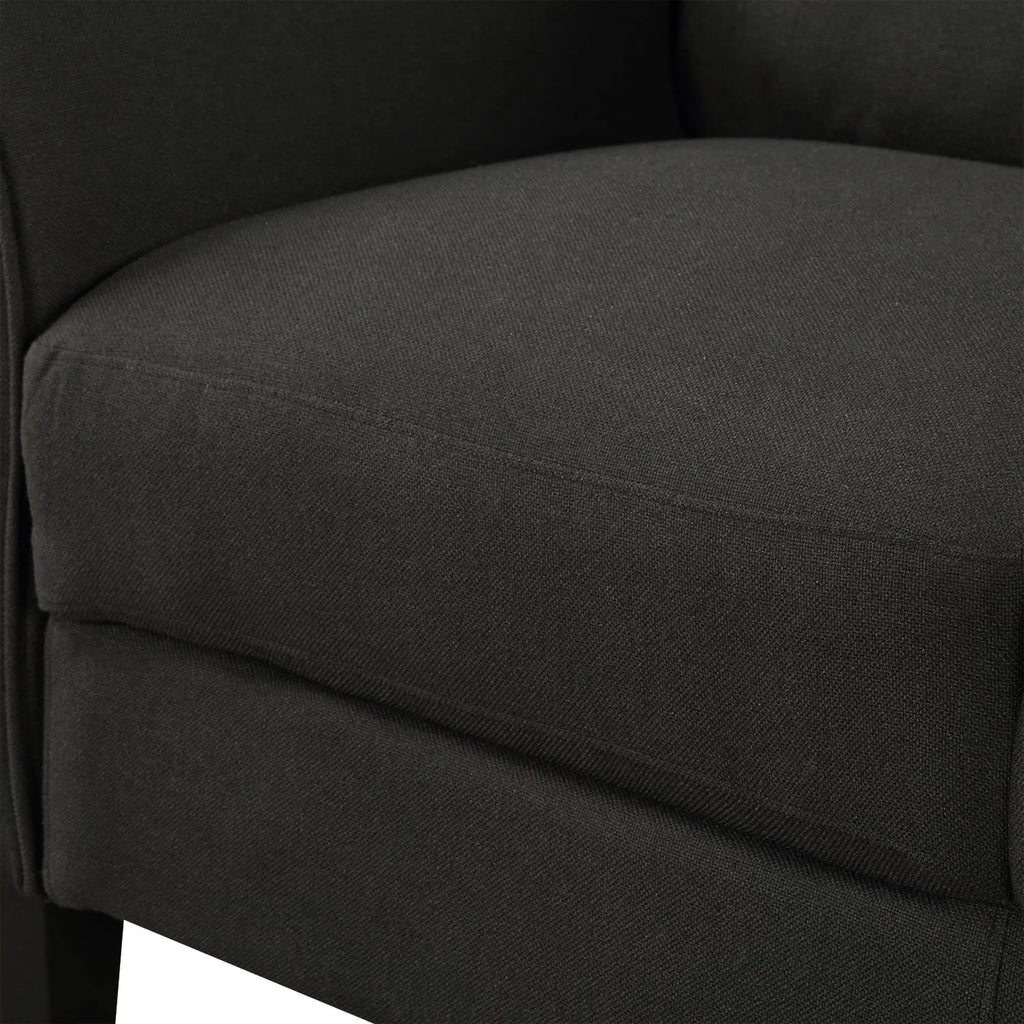 3-Seat Linen Fabric Sofa Q36893