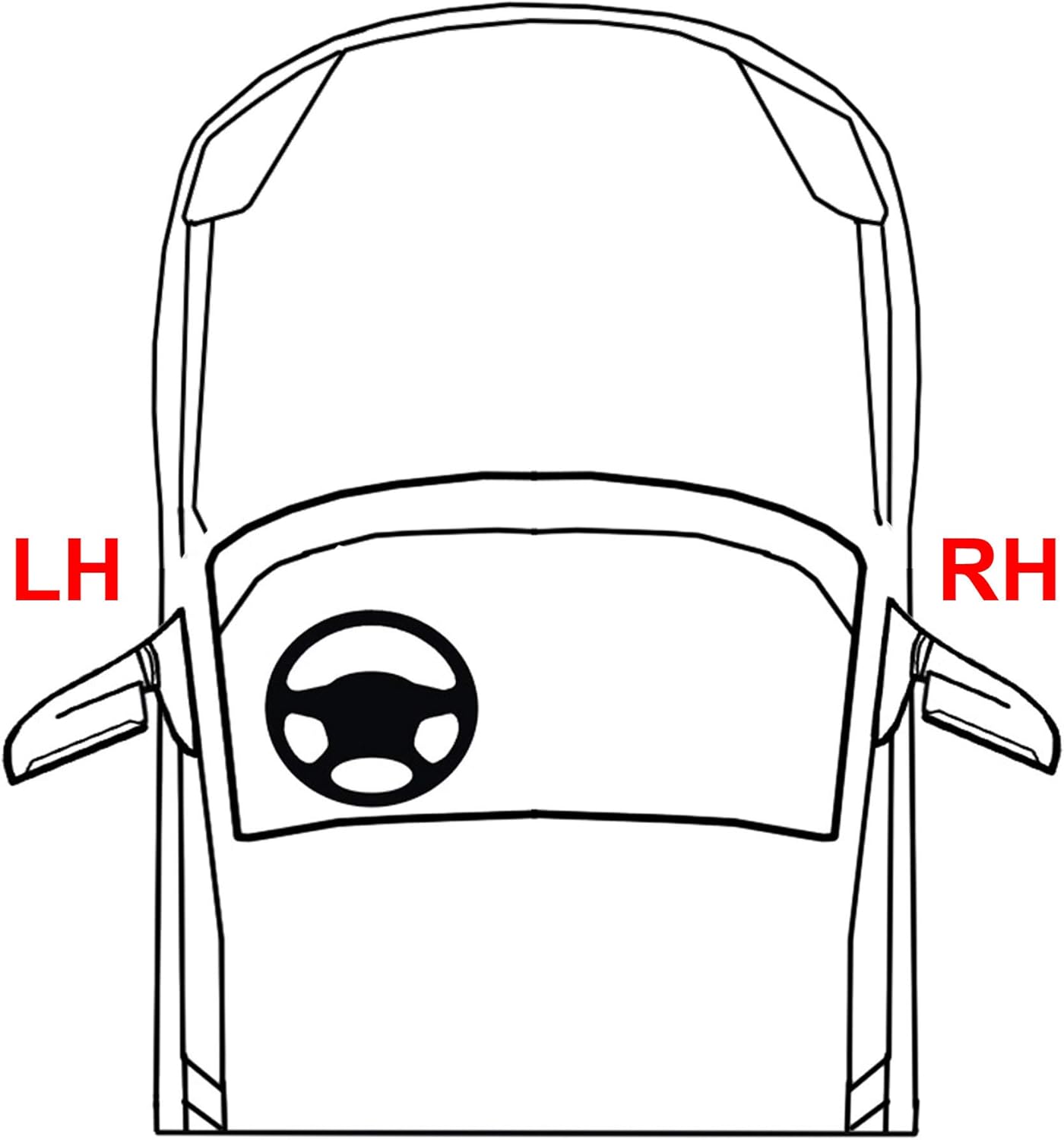 Passenger Side Halogen Headlight Assembly P6392
