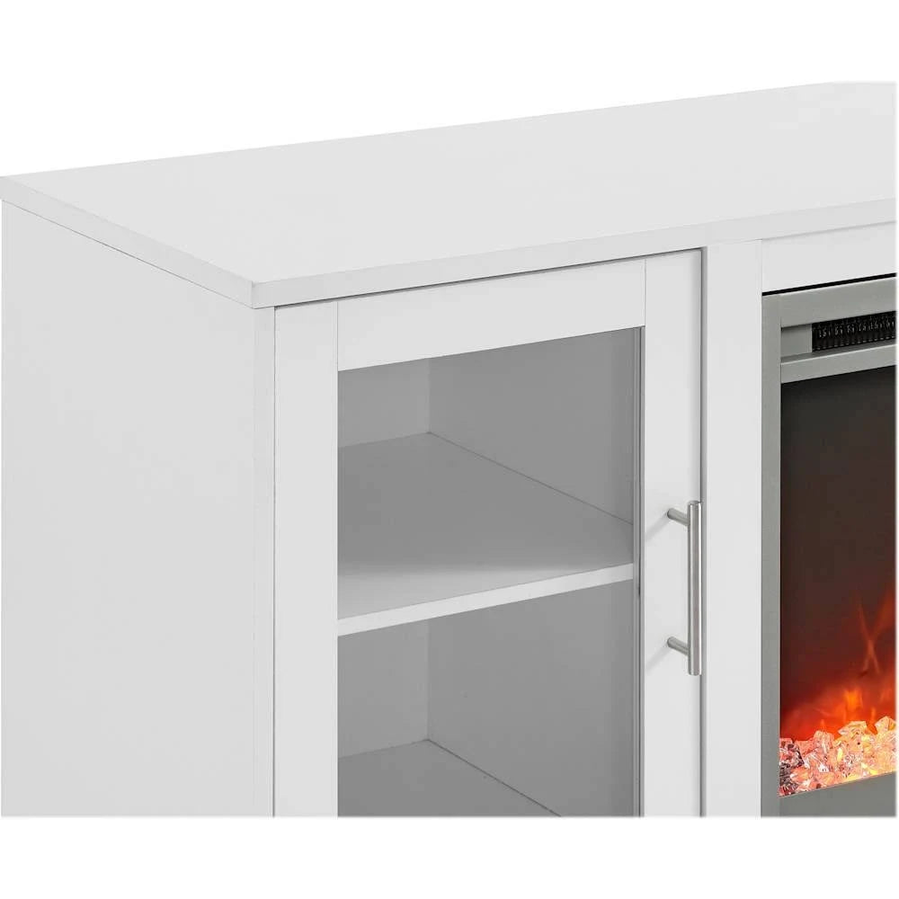 52x22 Wood Fireplace TV Console H35295