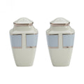 Blue Frost Square Salt and Pepper Shaker B435