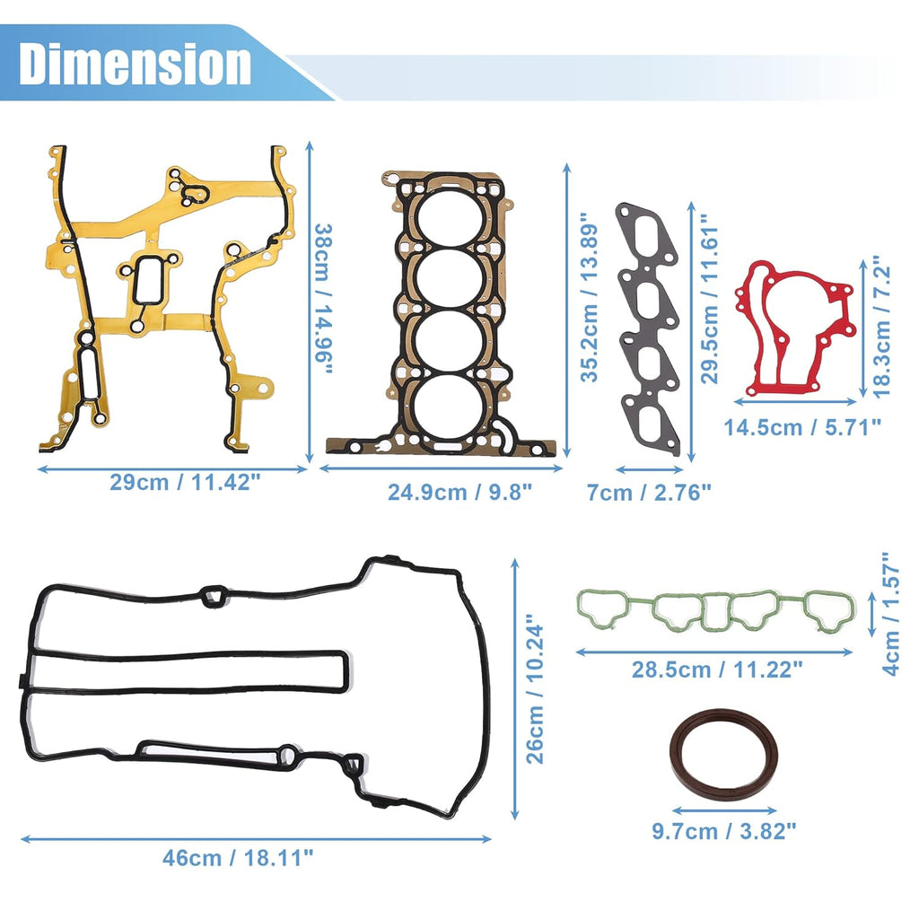 Engine Head Gasket Set Pack of 2 I423895