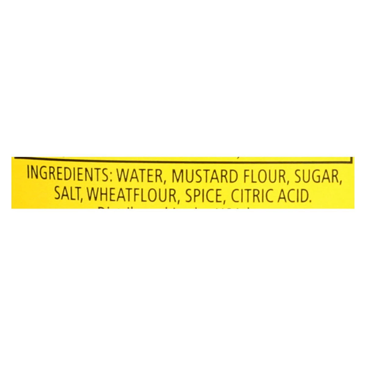 English Mustard - Case of 6 - 5.3 oz. A46836