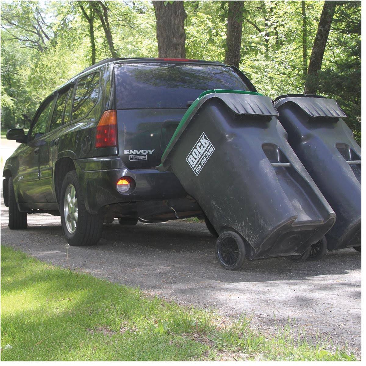 Ball Mounted Garbage Can Hauling Hooks I18424