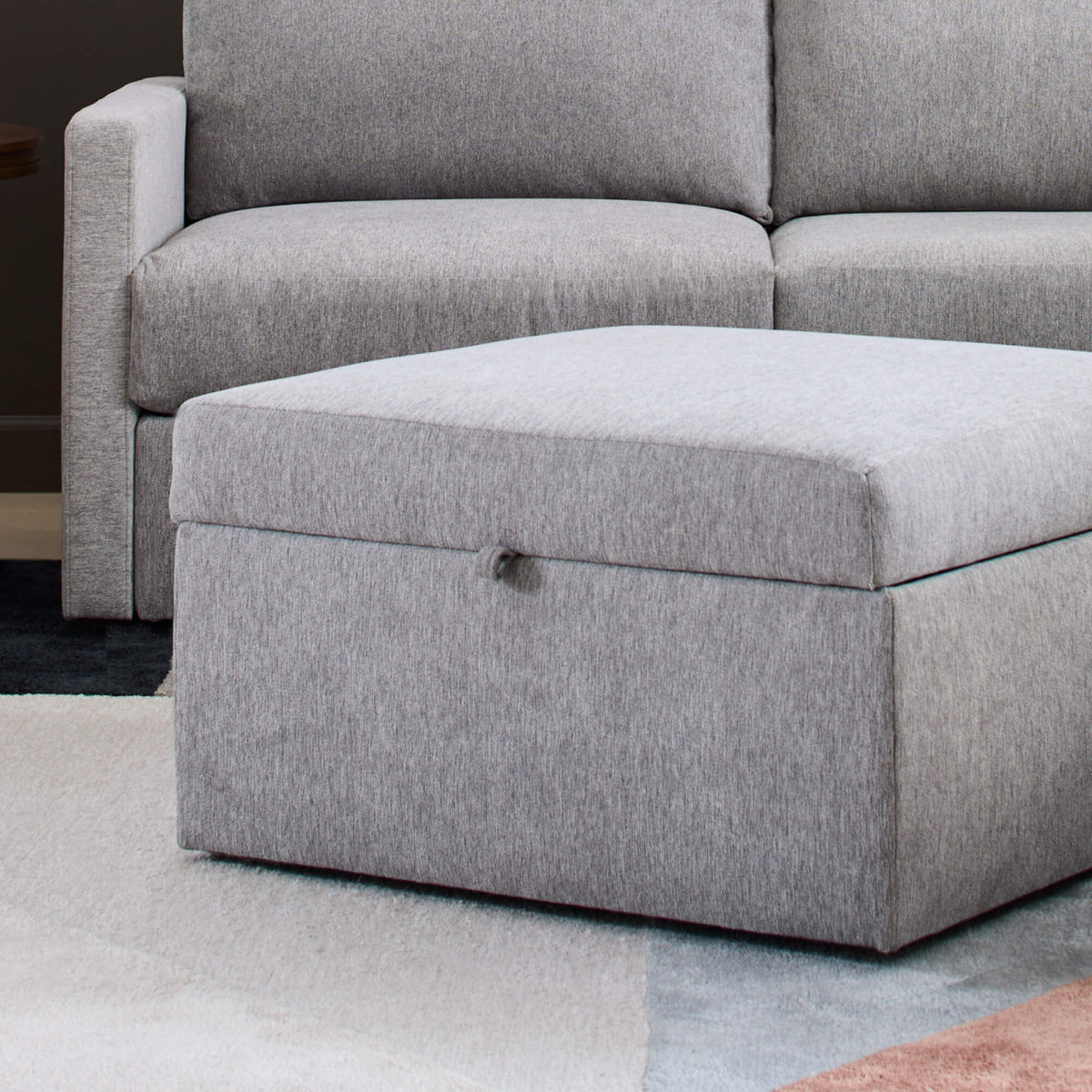 Pebble Ottoman with Storage O960
