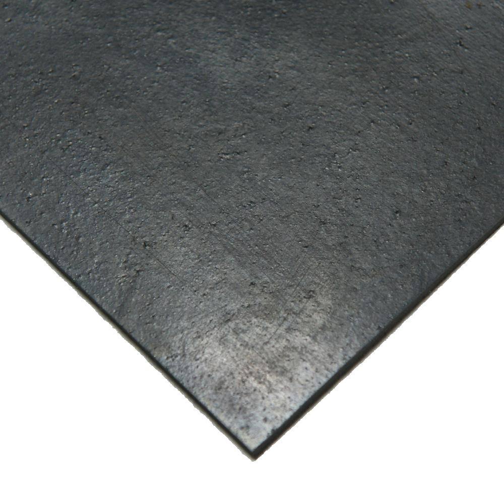 Nitrile Sheets 1/8 x 22 x 3 ft W x 20 ft L Black W4050