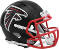 Flat Black Mini Football Helmet V532