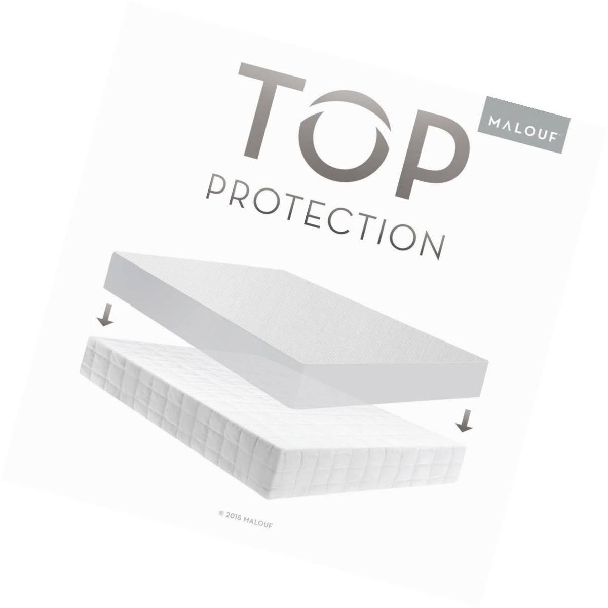 California King Smooth Mattress Protector Z997