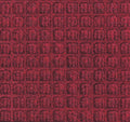 Carpeted runner, red/black, 6ft. x 16ft. E696445