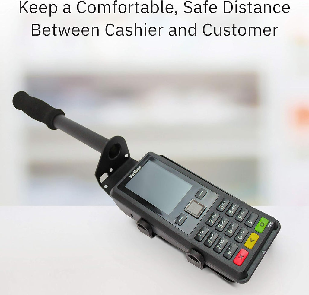 Black Drive-Thru Handheld Mount for Verifone P200 PIN Pad C248846