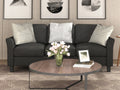 3-Seat Linen Fabric Sofa Q36893