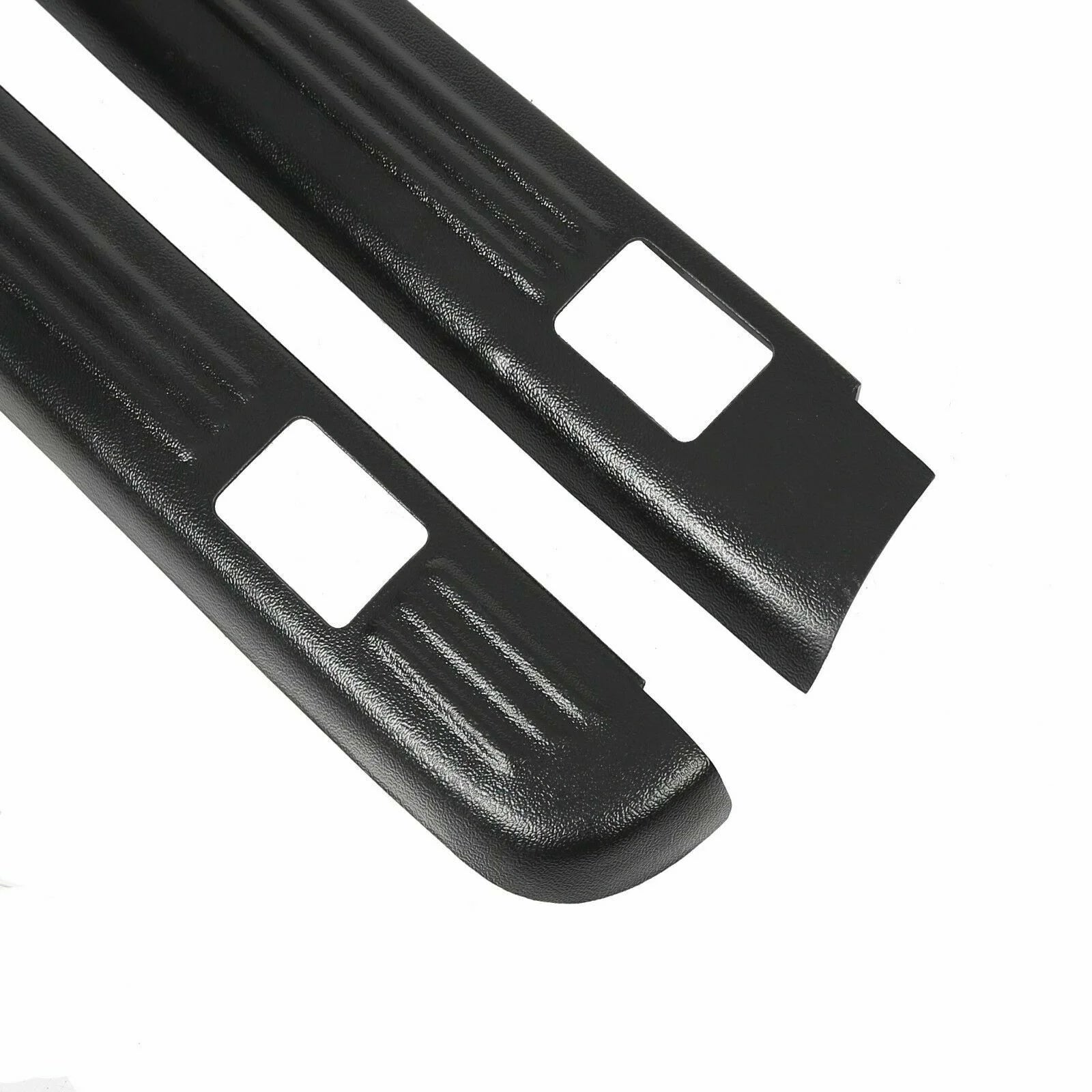Black Bed Rail Caps Cover For Chevrolet GMC 6'6" Bed W292