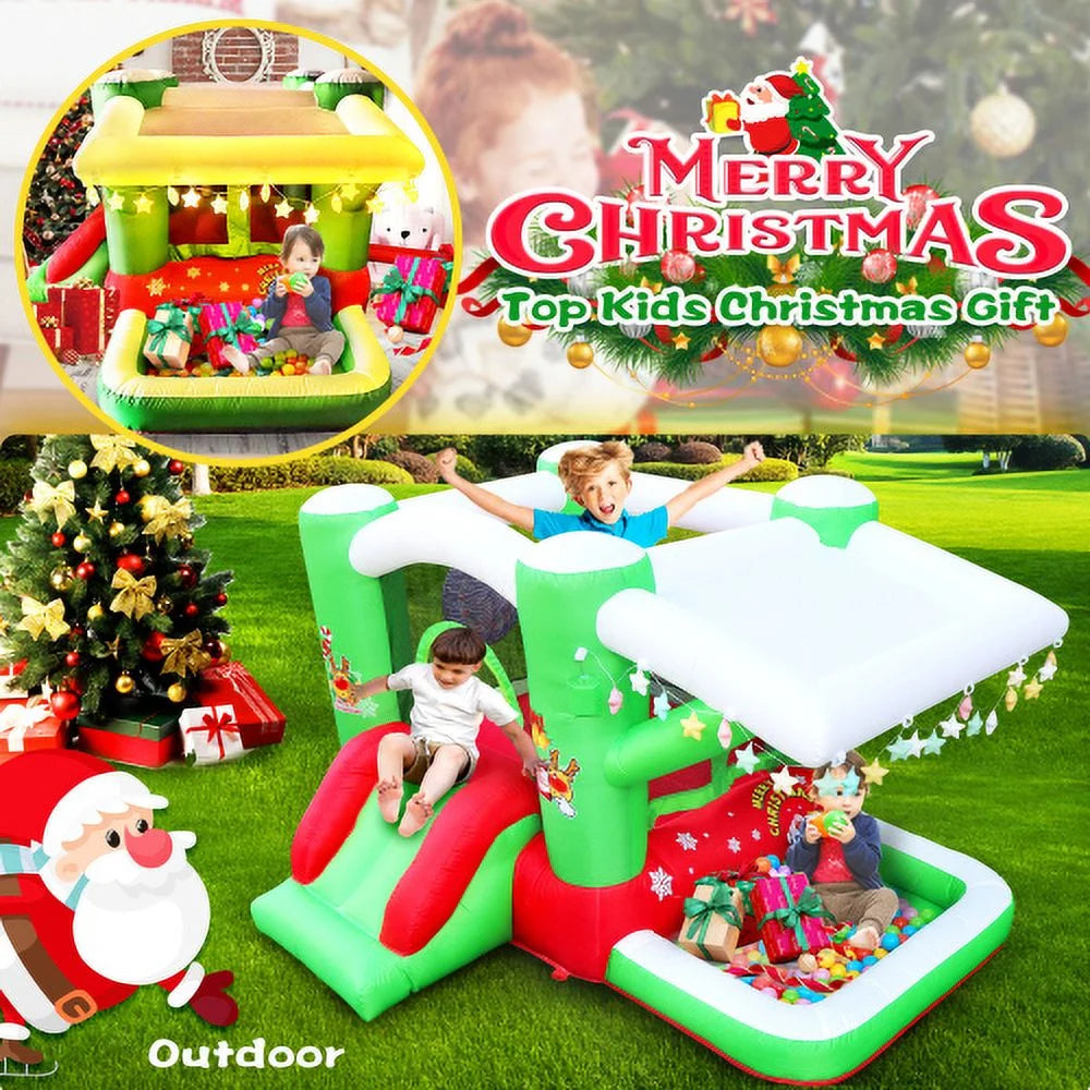 Inflatable Bounce House with Blower (80" x 91" x 55") L9906