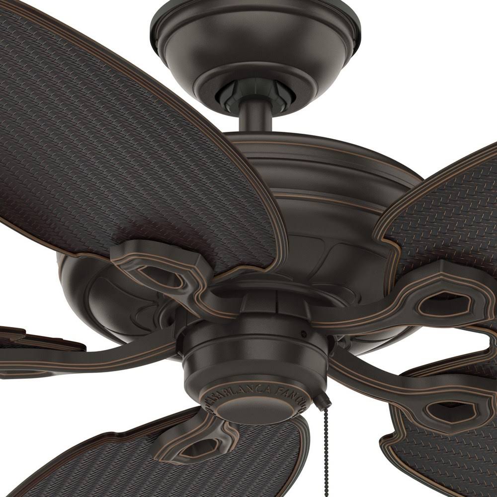 54 in. Charthouse Onyx Bengal Ceiling Fan R6373