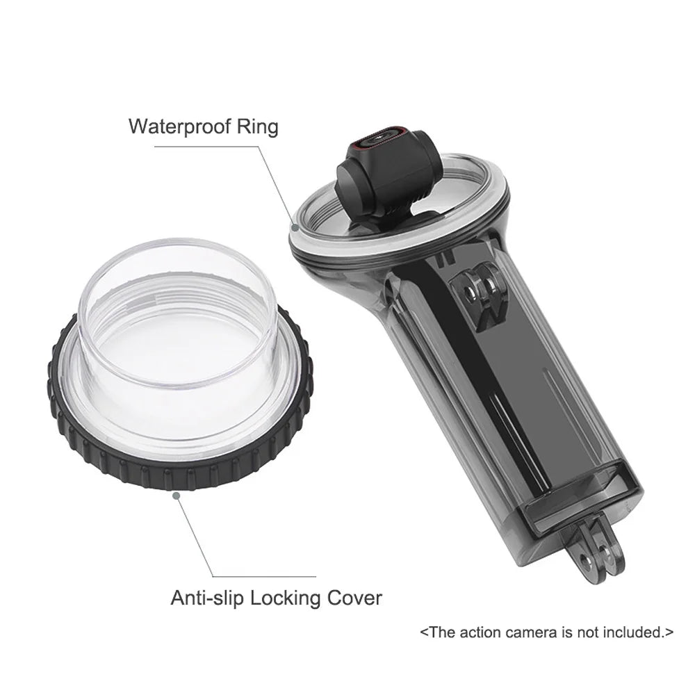 Waterproof Diving Housing Case with Lanyard for Osmo Pocket 2 Action Camera C59865