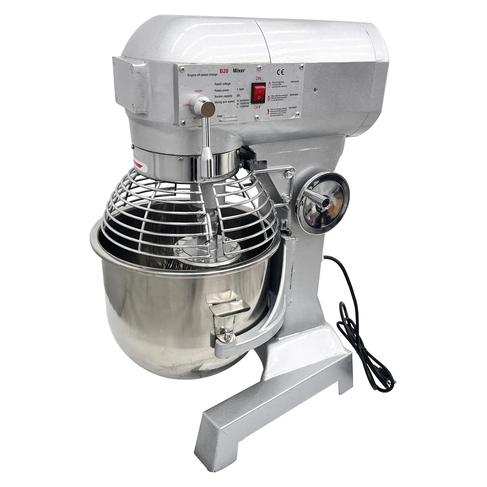 Electric 20L Spiral Dough Mixer Stainless Steel U68386
