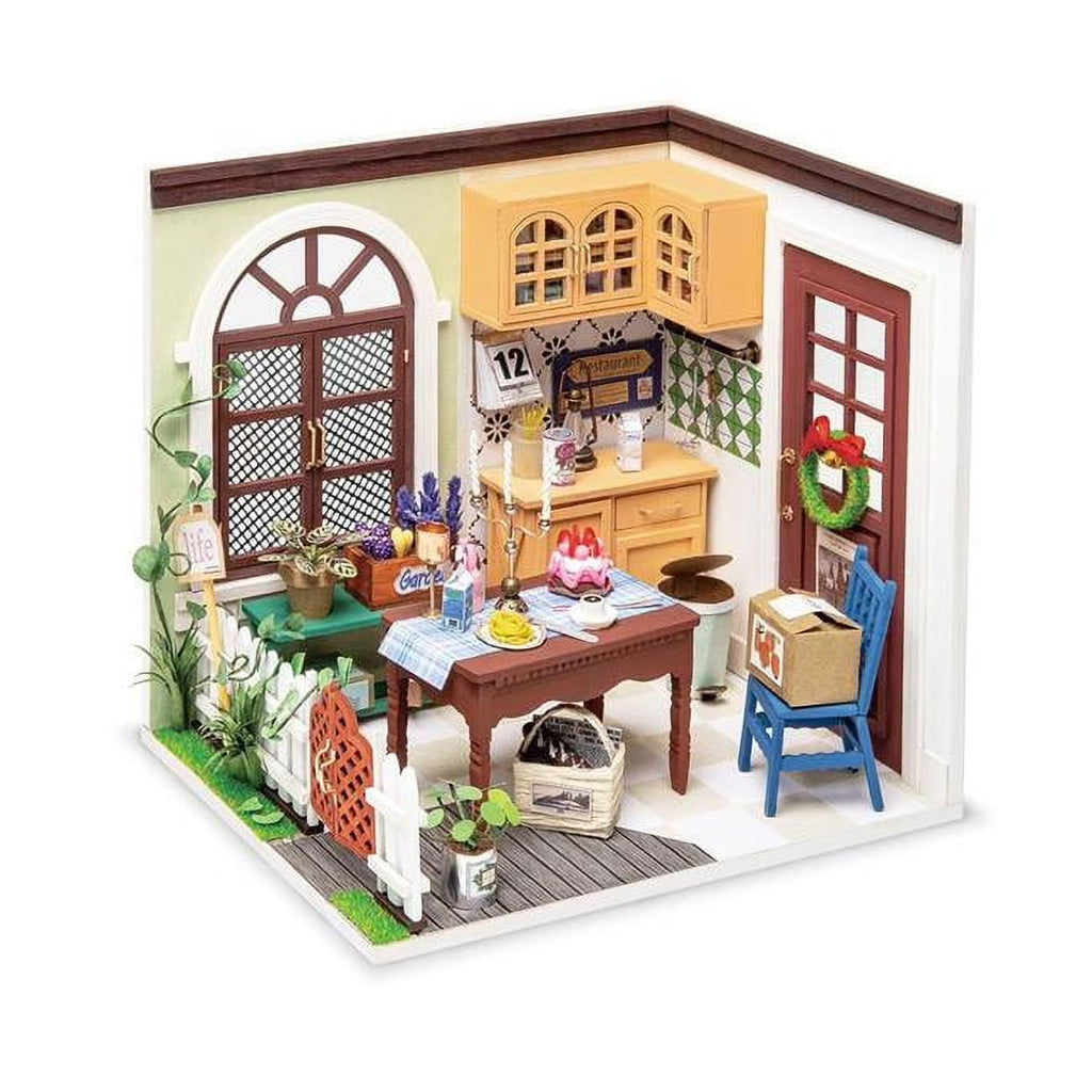 DIY Mrs Charlies Dining Room Miniature Dollhouse Y405