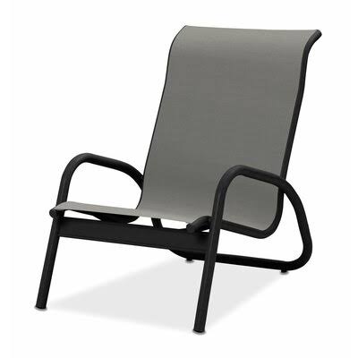 Textured Black/Alloy Low Beach Chair H742073