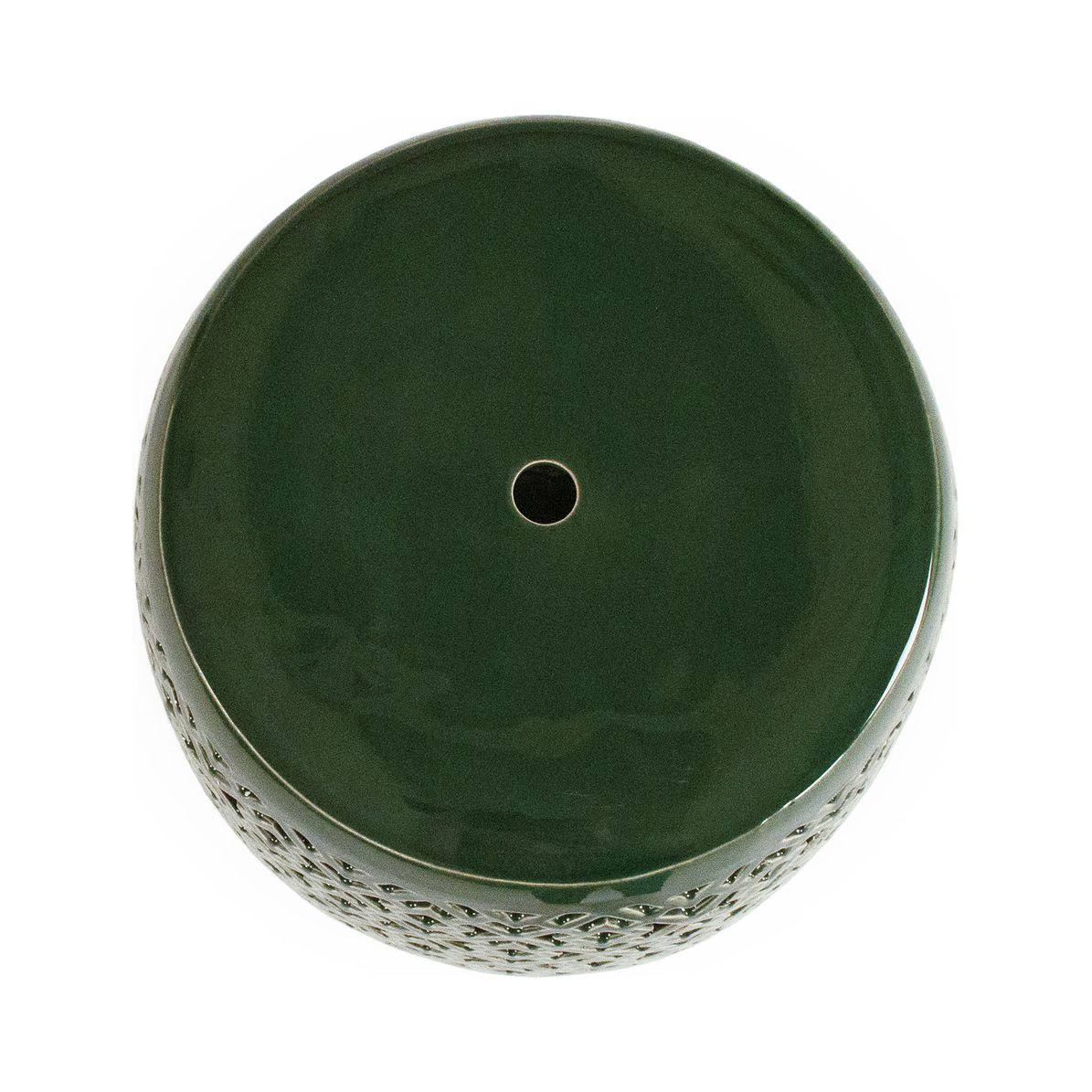 Teal Garden Stool L104