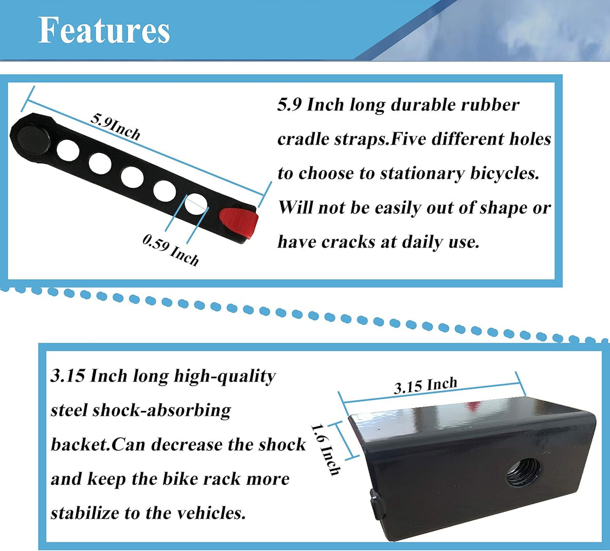 2 Hitch Receiver 4-Bikes Bicycle Carrier K655512
