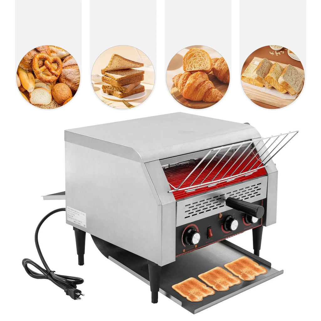 Commercial Conveyor Toaster Bread Baking Machine, 1900W/2400W, 1-7 Gears I776