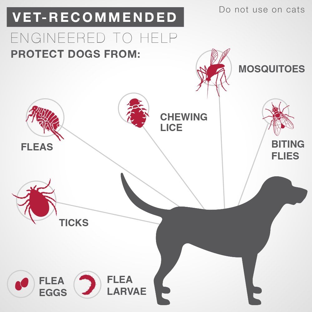 K9 Advantix II Flea and Tick Prevention for Large Dogs 4-Pack W2902