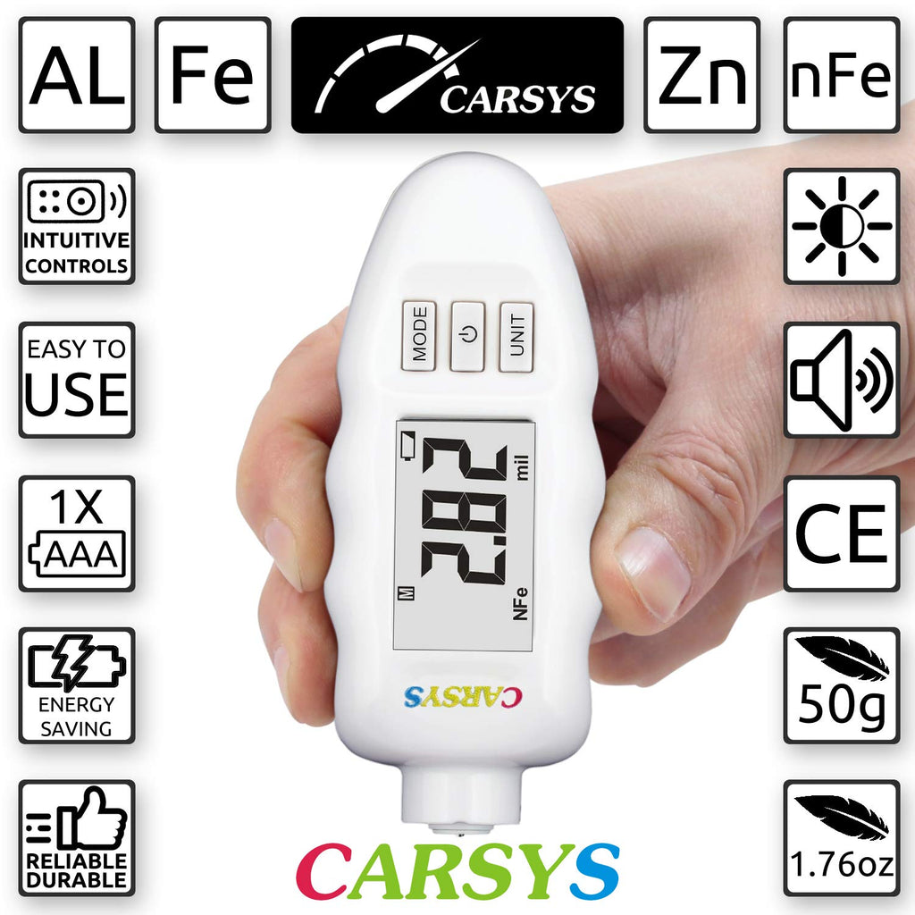 White Paint Meter with LCD Backlight V819288