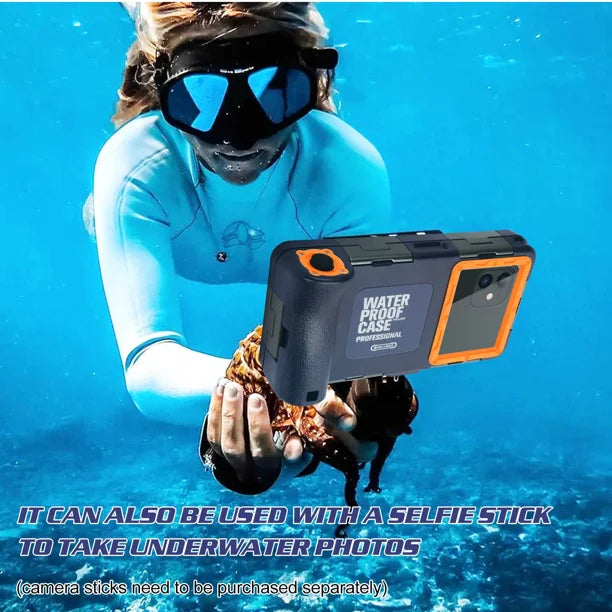 Waterproof Protective Case for Coolpad Cool 12A and Phones Up to 6.9 Inch with Lanyard T4796