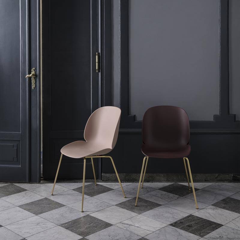 Beetle Chair, Chrome - Alabaster White P195