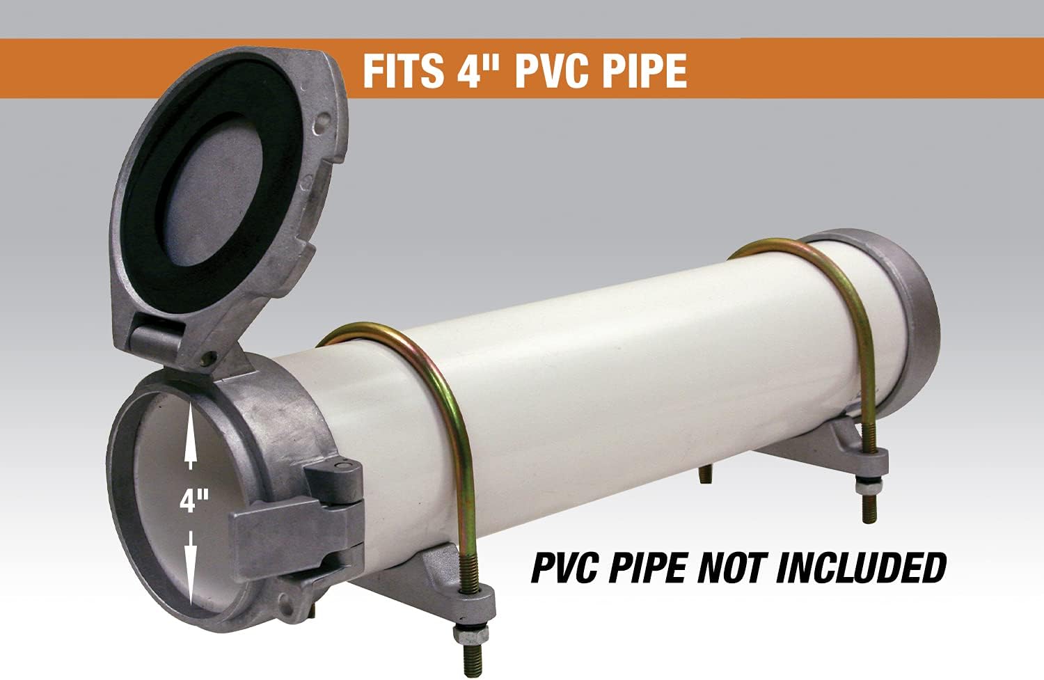 PVC Conduit Carrier Kit 4 Inch Diameter White O785241