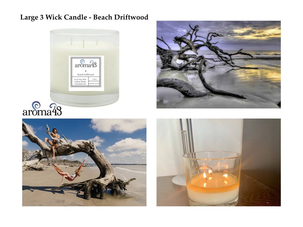 Large 3 Wick Candle Y859
