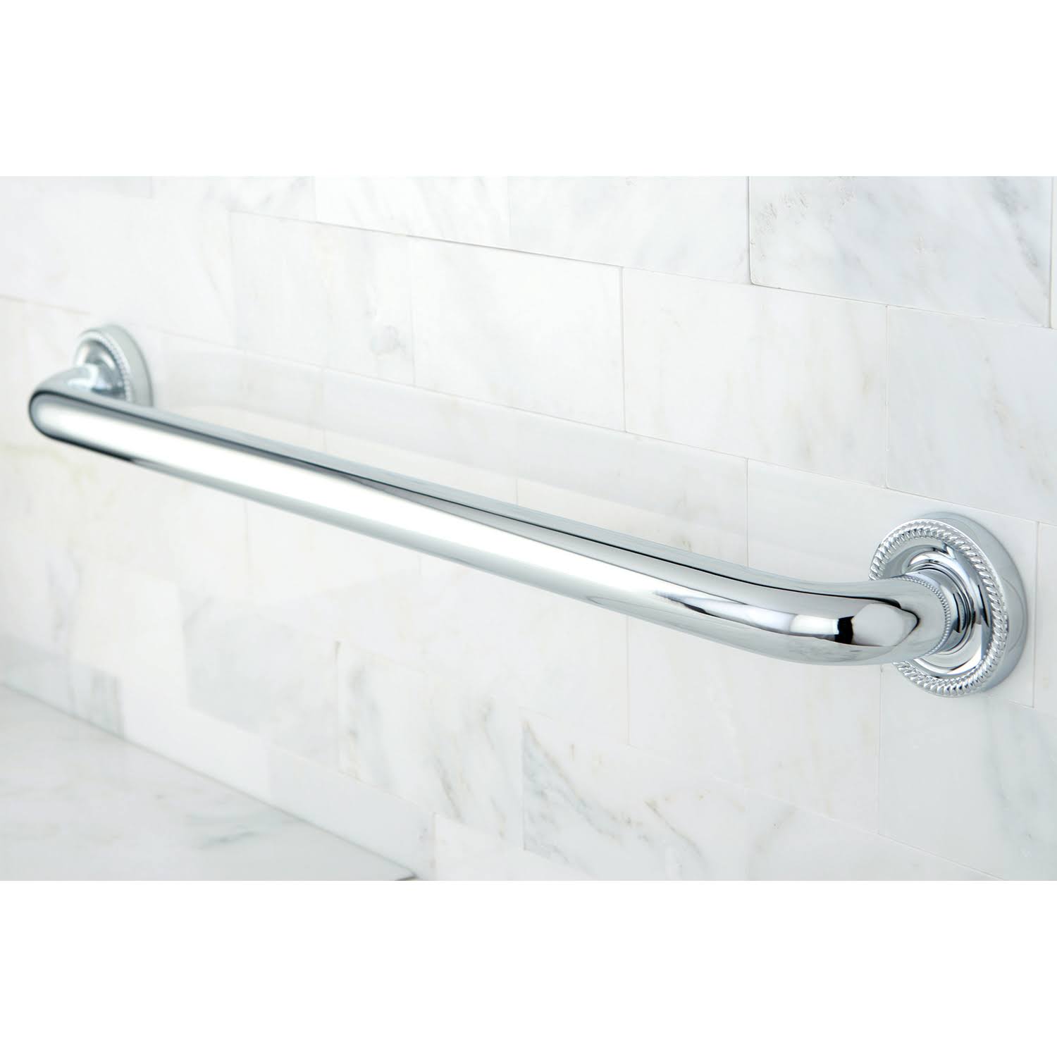 Polished Chrome 24x22 Grab Bar L543