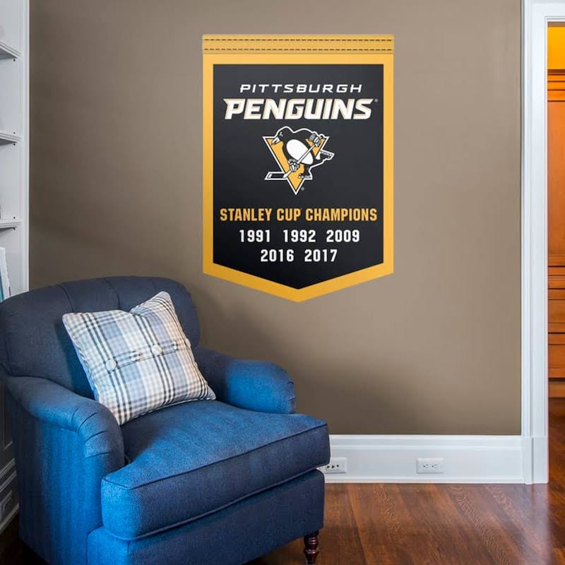 Pittsburgh Penguins Logo Giant Removable Decal R14086