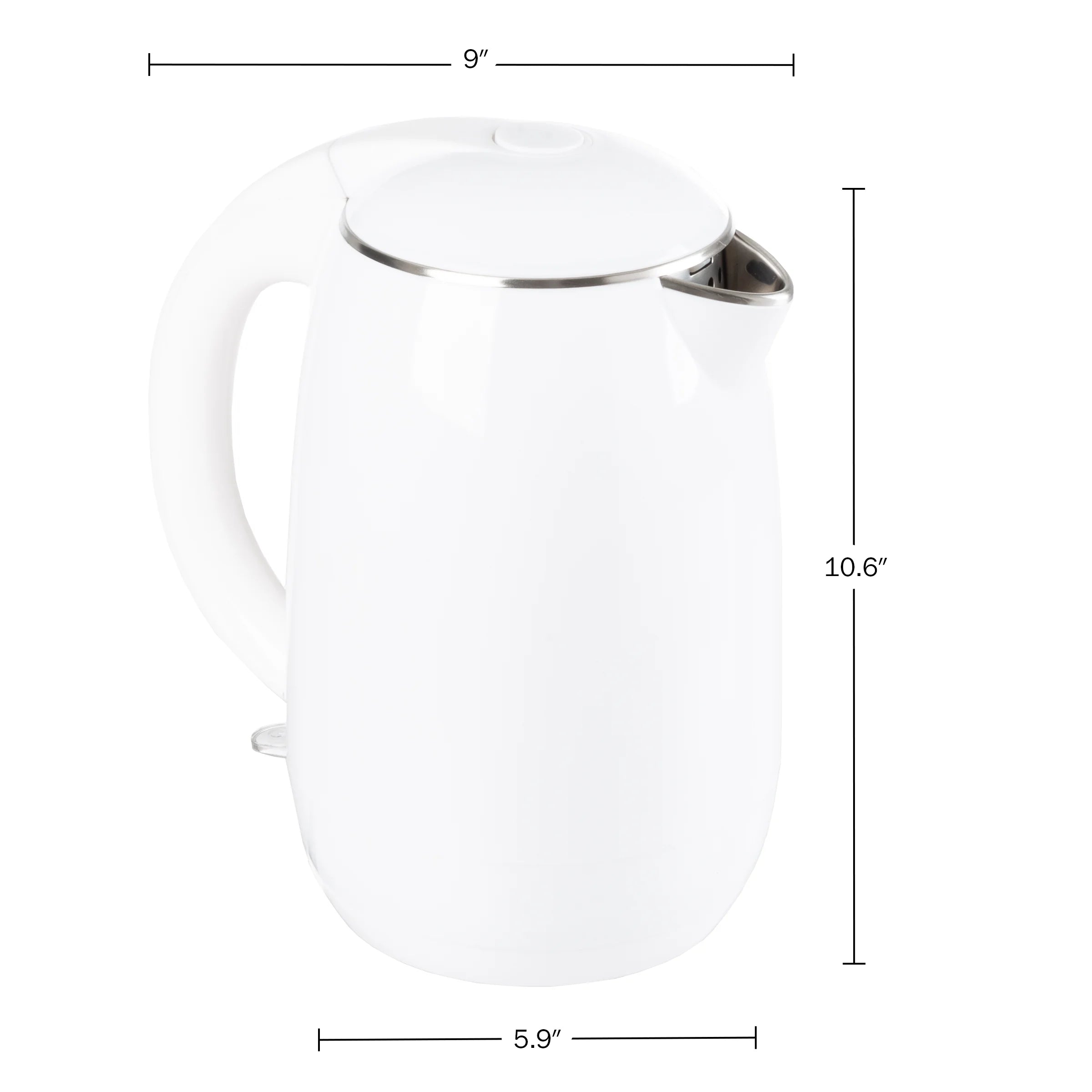 White 1.8L Electric Kettle T790