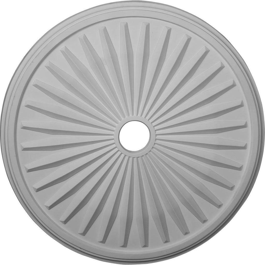 Hand-Painted Smokey Topaz Ceiling Medallion I400045